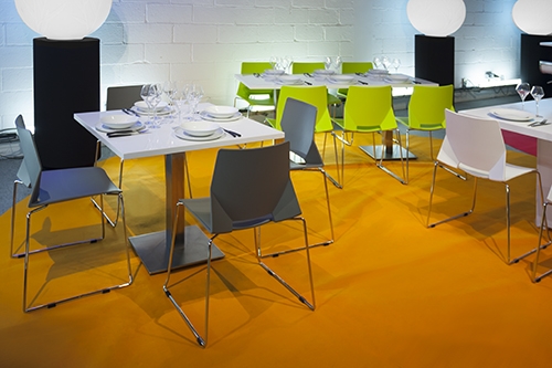 Chaise Origami - grey